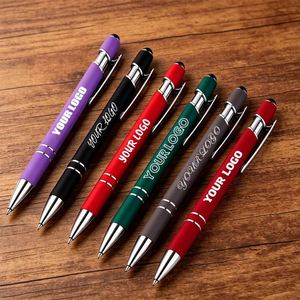 YS6698 Hot Sell Custom Logo Printed Pattern Press Metal Corporate Activity Business Gift Promotional Ballpoint <b>Pen</b> - Product Image 1