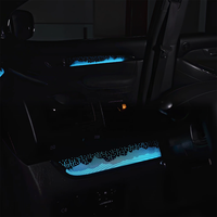 Éclairage d'ambiance pour voiture 64 couleurs pour Toyota Prado 2004-2009, éclairage d'atmosphère automobile, accessoires de décoration intérieure de voiture