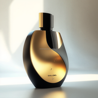 Bouteille de parfum de luxe conçue sur mesure 30ml 50ml 100ml verre pulvérisateur avec bouchon en plastique diffuseur vide de haute qualité
