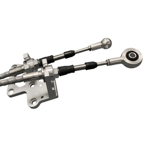 Kütük oto yarışı RSX Shifter kabloları şanzıman parantez vites topuzu Shifter kutusu meclisi Civic K24 K serisi takas Civic CRX - Product Image 4