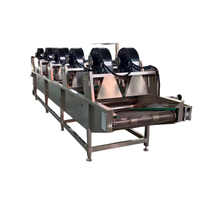 Koudeluchtdroogmachine Groente- en fruitdroger Commerciële luchtgekoelde apparatuur voor voedselverwerking 304 roestvrij staal