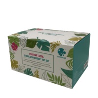 Boîtes en carton ondulé blanc avec fermeture à languette FEFCO215, design personnalisé, pelliculage mat, haute résistance, recyclables