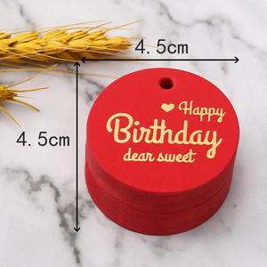 <span class=keywords><strong>2022</strong></span> pour Amazon nouvel an et anniversaire étiquettes volantes petit adhésif étanche rond bronzant papier carte-cadeau étiquette - Product Image 6