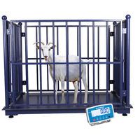 GREAT FARM Nouveau 1T-10T Balance à cheval en acier inoxydable pour ferme d'élevage avec clôture pour le pesage des animaux