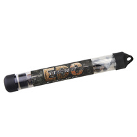Stabilisateur en carbone Predator EDC 7 pouces avec amortisseur en fibre de carbone et poids pour arc à poulies