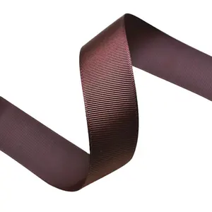 Ventes directes d'usine multi-spécifications motif de luxe polyester ruban à grain brut ceinture décorative ceinture d'emballage cadeau