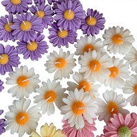 Bougie parfumée à la marguerite en cire mélangée, faite à la main, pour la décoration intérieure, cadeau d'anniversaire, ornement parfumé, souvenir artisanal, vente en gros