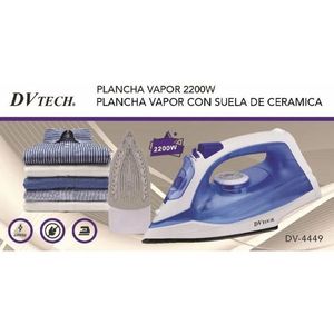 DVTECH Steam <b>Iron</b> 2200W Ceramic Soleplate <b>Iron</b> DV-4449 - Product Image 1