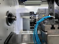 Tour CNC de précision horizontal YH20, économique et facile à utiliser, type outil multifonction, pour tournage et fraisage de barres métalliques de 20 mm