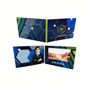 Venta al por Mayor de Fábrica: Folletos de Video de 4.3'', 5'', 7'' y 10.1 Pulgadas, Tarjetas de Felicitación con Video, Pantalla LCD, Tarjeta de Invitación Digital - Product Image 1