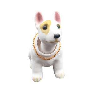 Asintiendo perro Bobblehead cachorro muñecas divertido columpio <span class=keywords><strong>coche</strong></span> adornos y hogar Auto Interior decoración lindo tablero Juguetes - Product Image 4