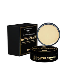 Matte Look Adds Texture <strong>Men</strong> <strong>S</strong> <strong>Hair</strong> Pomade Clay <strong>Wax</strong> Strong Hold for All Day Support - Product Image 1