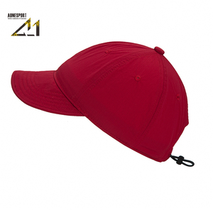 Casquette de baseball unisexe sportive vintage pour l'extérieur, 6 panneaux, 100% nylon respirant, imperméable, logo tissé personnalisable, réglable - Product Image 3