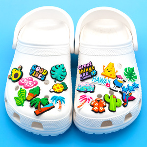 Novedad 2026: Dijes para Zapatos de Vacaciones Hawaianas, Impermeables, de Verano, con Diseño de Aguacate y <span class=keywords><strong>Cactus</strong></span>, Accesorios de Calzado al por Mayor para Adolescentes y Revendedores - Product Image 2