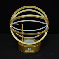 Style moderne Logo personnalisé Métal Acrylique Bouteille Glorifier Affichage LED Support pour le vin Nouveau design créatif pour les boîtes de nuit