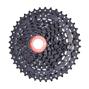 <span class=keywords><strong>Cassette</strong></span> de vélo ZTTO MTB <span class=keywords><strong>8</strong></span> <span class=keywords><strong>vitesses</strong></span> <span class=keywords><strong>11</strong></span>-40T, roue libre légère et durable en acier, moyeu libre M410 X4 HG, couleur noire - Product Image 1
