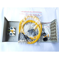 Kotak Terminal Serat Optik 24 Core Indoor Outdoor FTTH CATV Kotak Distribusi Port SC LC FC Kotak Splitter Kabel Optik