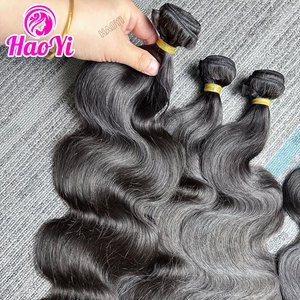Paquetes de Cabello Virgen Natural Haoyi Body Wave, Paquetes de Cabello Humano Virgen Natural de Alta Calidad, Paquetes de Cabello Humano Virgen Natural Indio Grado 15A - Product Image 3