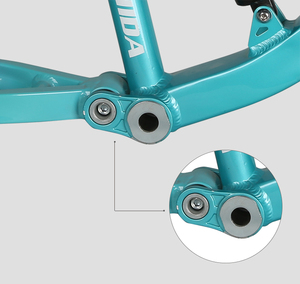 Nouveau <span class=keywords><strong>cadre</strong></span> de vélo à suspension intégrale en alliage de <span class=keywords><strong>carbone</strong></span> et d'aluminium de 26, 27,5 et 29 pouces - Product Image 2