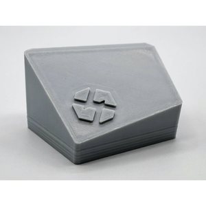 Fermaporta e protezione murale con logo per ufficio e hotel, stampa 3D FDM, a partire da 4,90 € l'unità - Product Image 2