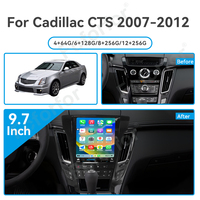 Autoradio Android de 9.7 pouces pour Cadillac CTS 2007-2012 lecteur DVD voiture GPS Navigation Carplay unité