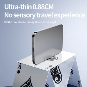 2 in 1 磁気ワイヤレスLi-Polymer 5000mAh/10000mAh 15W アルミニウム合金 超薄型 アウトドア ポータブル電源 タイプCケーブル 急速充電 - Product Image 4