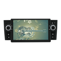 Lecteur autoradio Android 2 Din pour Fiat Grande Punto Linea 2007-2012 Fascia Frame Car DVD Stereo Player Autoradio