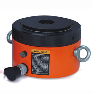 Elevador de gato eléctrico hidráulico portátil ultrafino 5T/10T/20T/30T/50T/<span class=keywords><strong>100T</strong></span>/200T elevador de acero ajustable OEM GS herramientas de elevación - Product Image 1