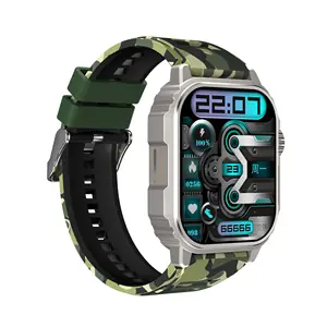 2023 NEW TW 11 Rugged Smart Watches For Men Compass Waterproof Altitude 90+ Sport Modes Smartwatch Blue tooth Call SALE