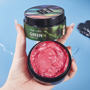 <strong>Hair</strong> <strong>Color</strong> Clay 100g Instant Coloring Easy <strong>Wash</strong> Out OEM ODM for Party Festival - Product Image 3