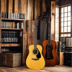 <span class=keywords><strong>Guitare</strong></span> <span class=keywords><strong>Folk</strong></span> Acoustique <span class=keywords><strong>Folk</strong></span> de 41 Pouces, Modèle Étudiant Débutant avec Finition Brillante, Style Ébène, Touche pour Homme et Femme - Product Image 2