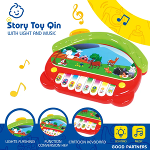<span class=keywords><strong>Piano</strong></span> Musical Educativo <span class=keywords><strong>para</strong></span> Niños, Órgano Electrónico de Aprendizaje Temprano, Teclado con Forma de Casa de Dibujos Animados, Juguete <span class=keywords><strong>para</strong></span> Bebés - Product Image 5