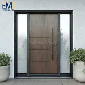 ประตูเหล็กสำหรับอพาร์ทเมนต์แบบลายนูนภายนอกเพื่อความปลอดภัย - Product Image 3