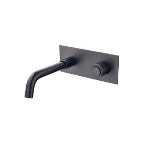 Home <strong>Best</strong> <strong>Quality</strong> <strong>Bathroom</strong> Black in Wall Mounted Single Basin Faucet Bathtub Mixer Water <strong>Taps</strong> - Product Image 4