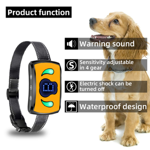 कोई बार्क कॉलर चुंबकीय चार्जिंग पोर्ट 2 प्रशिक्षण मोड और विकल्प विरोधी बार्किंग डिवाइस के लिए 4 संवेदनशीलता स्तर - Product Image 4