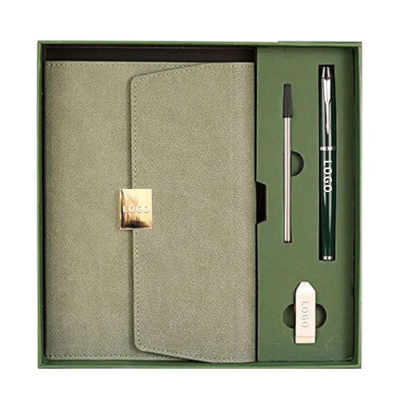 Neue Produktideen für A5 Notebook Lehrer Business Werbe artikel Geschenk-Sets mit Logo für Männer und Frauen