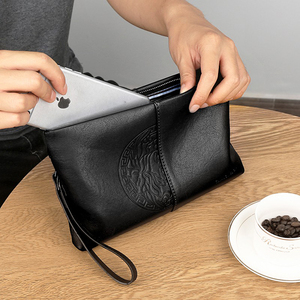 Borsa a Mano da Uomo alla Moda, Grande Capacità, Casual Business, Borsa a Busta Bicolore, Acquisto <span class=keywords><strong>Online</strong></span> su <span class=keywords><strong>Alibaba</strong></span> Cina - Product Image 2