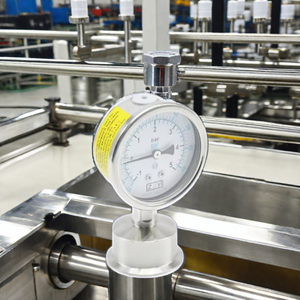 Hochpräzises vollständige edelstahl-sanitär-Diaphragma-Druckprüfungs-Manometer Premium-Qualitätsmaß - Product Image 2