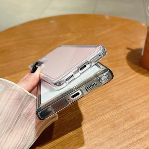 Custodia trasparente in TPU + acrilico antiurto per <span class=keywords><strong>Samsung</strong></span> per Galaxy S25 Edge S24 ultra S23 Plus S22 FE custodia per telefono cellulare a <span class=keywords><strong>tema</strong></span> spaziale - Product Image 6