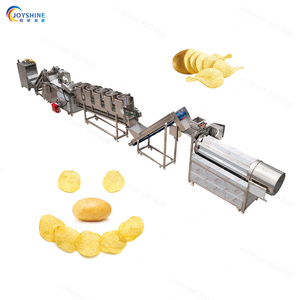 Mesin Produksi Keripik Kentang Otomatis Joyshine 50kg/jam, Mesin Pemotong Keripik Kentang Produksi Cepat, Kontrol Cerdas - Product Image 1