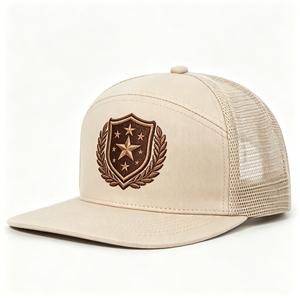 Casquette Snapback Ajustée de Luxe Unisexe à 5 Panneaux Perforés de Haute Qualité avec Logo Personnalisé et Visière Plate pour Sport et Fête - Product Image 2