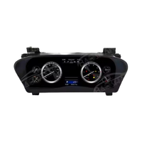 Instrumen mainan dasbor mobil 12.3 ", Odometer mobil untuk Toyota Alphard 30 2015-2018 LCD Panel instrumen pengukur kecepatan cokpit