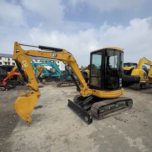 รถขุดขนาดเล็ก CAT 303.5 ประสิทธิภาพสูง น้ำหนักใช้งาน 4190 กก. ความลึกในการขุด 3110 มม. เครื่องจักรก่อสร้างระบบไฮดรอลิก - Product Image 1