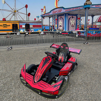 12V électrique Go Karts ride on toy parc d'attractions Mini pare-chocs de sécurité jeux d'amusement électriques enfants course Go Kart pour enfants
