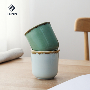 FENN Tazza da Tè in Ceramica e <span class=keywords><strong>Porcellana</strong></span> Dipinta <span class=keywords><strong>a</strong></span> <span class=keywords><strong>Mano</strong></span>, Design Nordico Personalizzato per Casa - Product Image 4