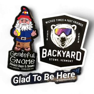 FX Custom <b>Vinyl</b> Die Cut Brand Logo <b>Sticker</b> Label Waterproof PVC Self-Adhesive Laser Promotional <b>Stickers</b> With Logo - Product Image 3