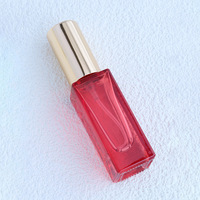 Flacon de parfum miniature luxueux et coloré, atomiseur en verre transparent de 6 ml pour emballage cosmétique haut de gamme
