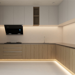 Tablero de Partículas de Madera KAPOK <span class=keywords><strong>Caucasus</strong></span> Oak con Superficie Táctil 3D, Resistente a la Humedad, para Aplicaciones en Cocinas - Product Image 4