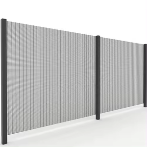 Panneau de clôture anti-escalade 358 haute sécurité en acier plat dentelé galvanisé soudé pour <span class=keywords><strong>la</strong></span> défense des frontières - Product Image 4