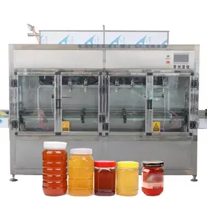 Zerui Small Scale Liquid Filler Automatic 6 And 8 Heads